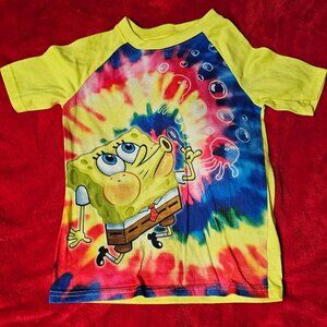 Nickelodeon SpongeBob SquarePants Pajama Top T-Shirt Size 6/7